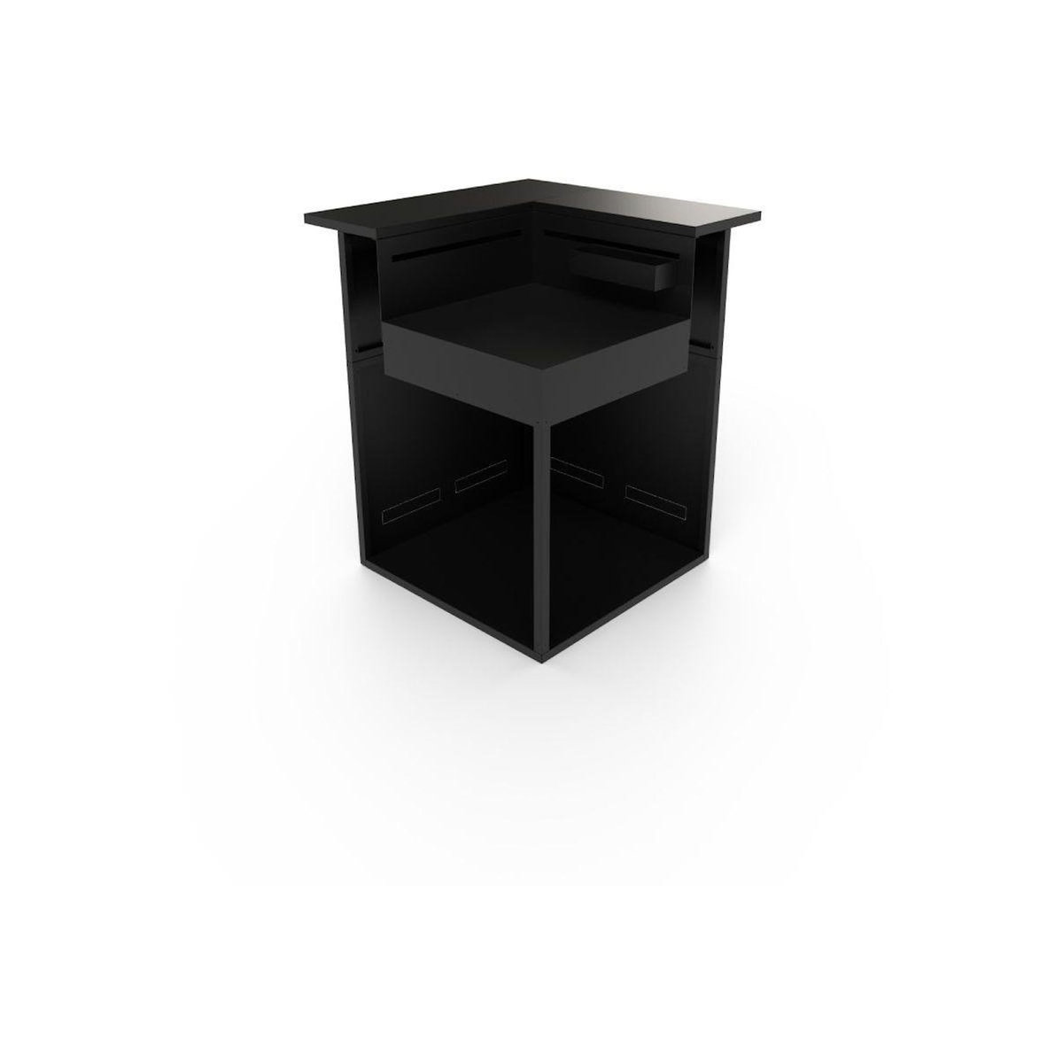 FORGE ADOUR Meuble d'angle SAAF CBN angle acier fermé Comptoir