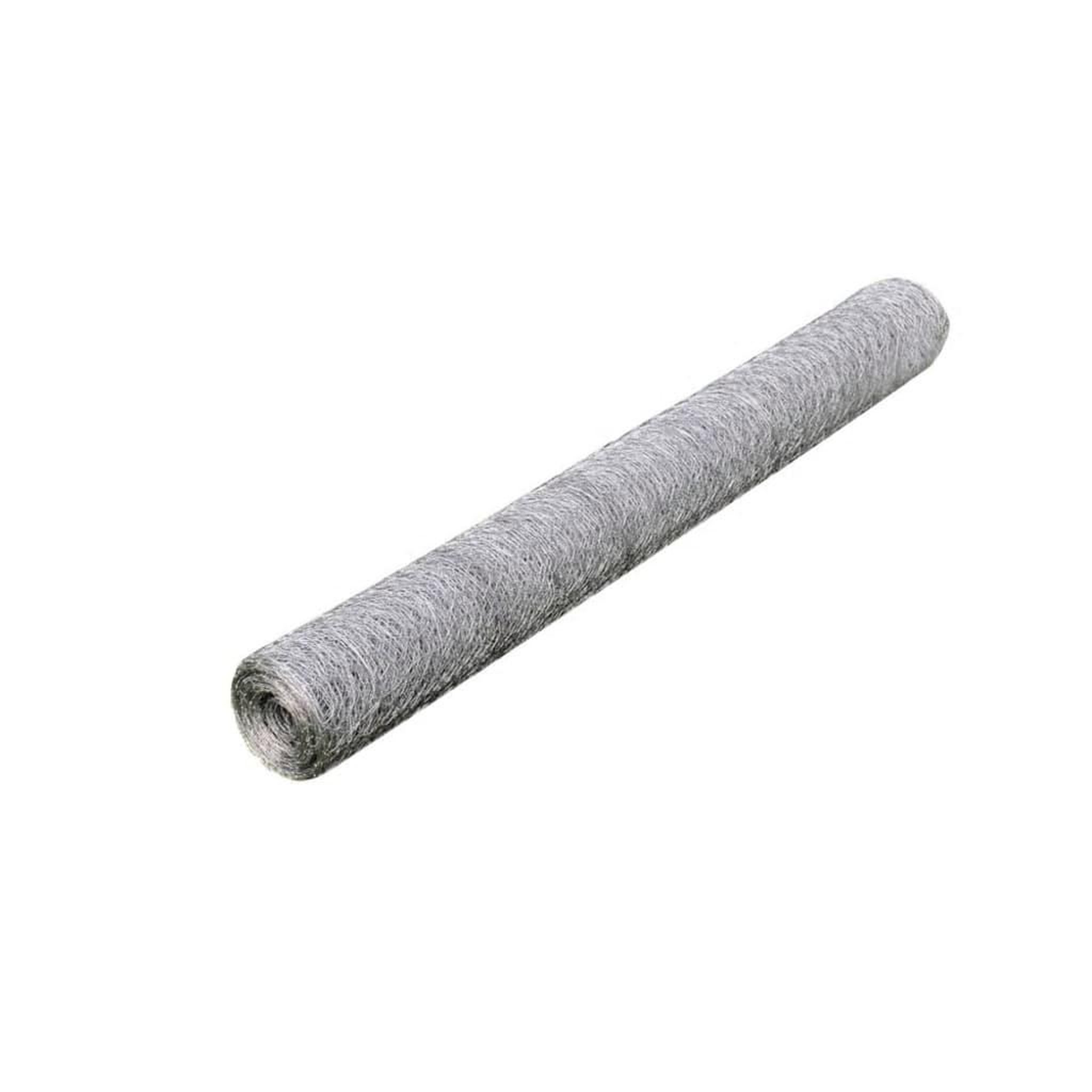 Voir la diapositive 2 : VIDAXL Grillage pour voliere Acier galvanise 25 x 0,75 m Argente