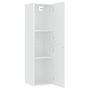 Voir la diapositive 5 : VIDAXL Meuble TV Blanc 30,5x30x110 cm Bois d'ingenierie