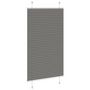 Voir la diapositive 4 : VIDAXL Store plisse anthracite 70x100 cm largeur du tissu 69,4 cm