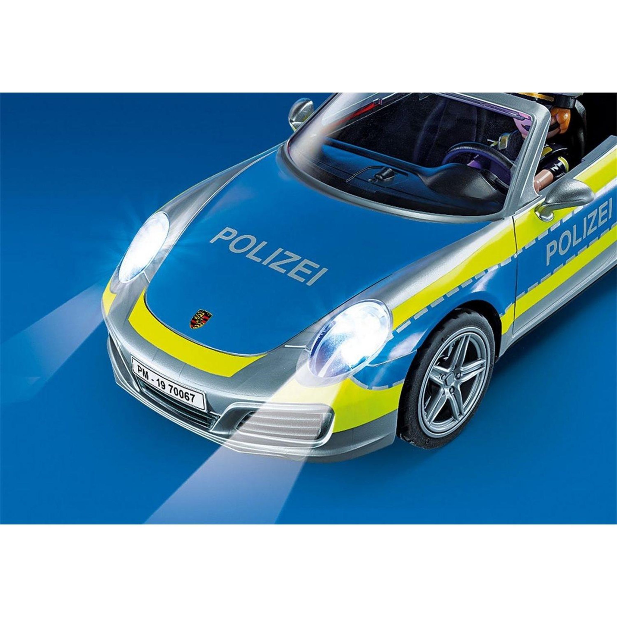 Voir la diapositive 5 : PLAYMOBIL City action - Porsche 911 Carrera 4S Police