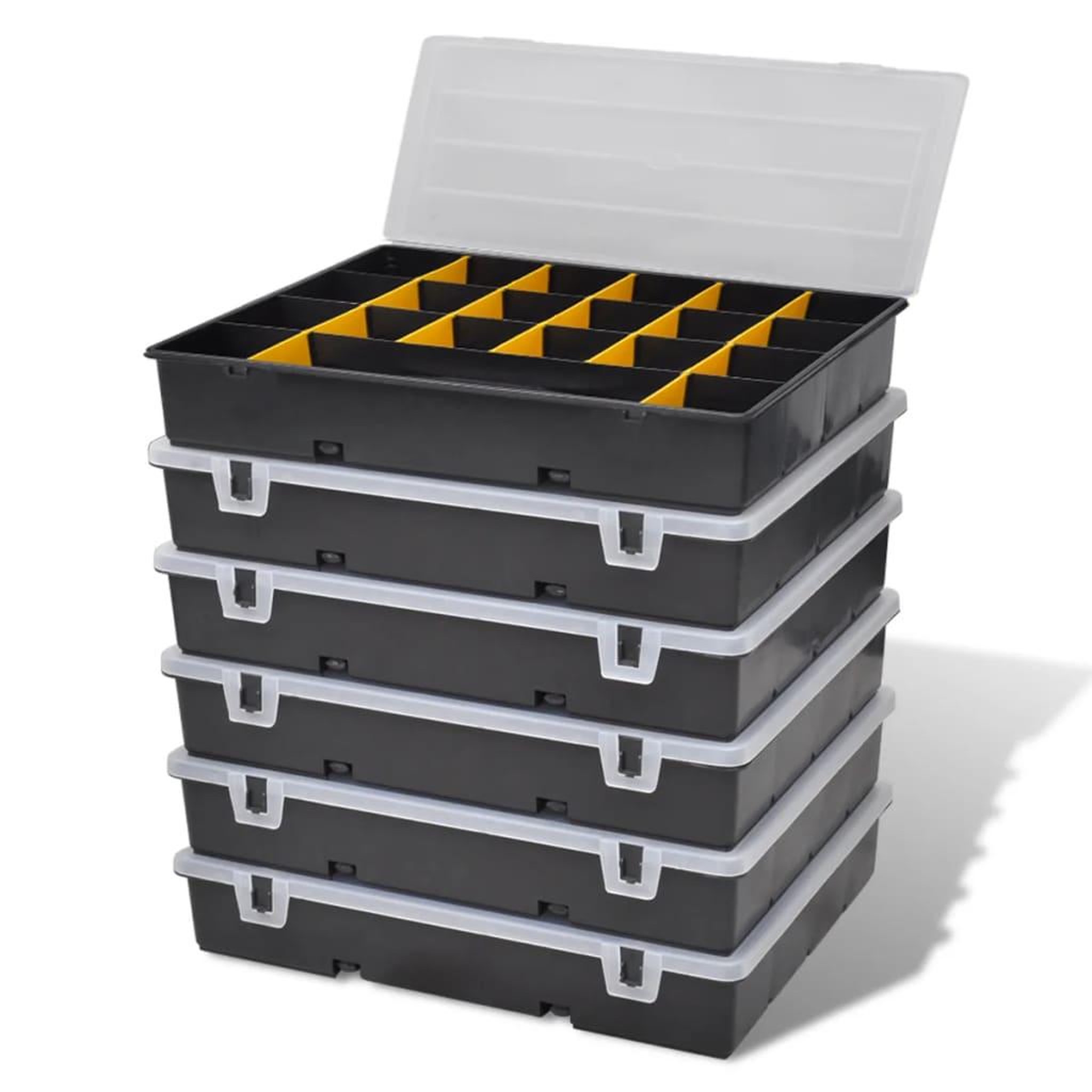Voir la diapositive 3 : VIDAXL Boîte a outils 6 pcs