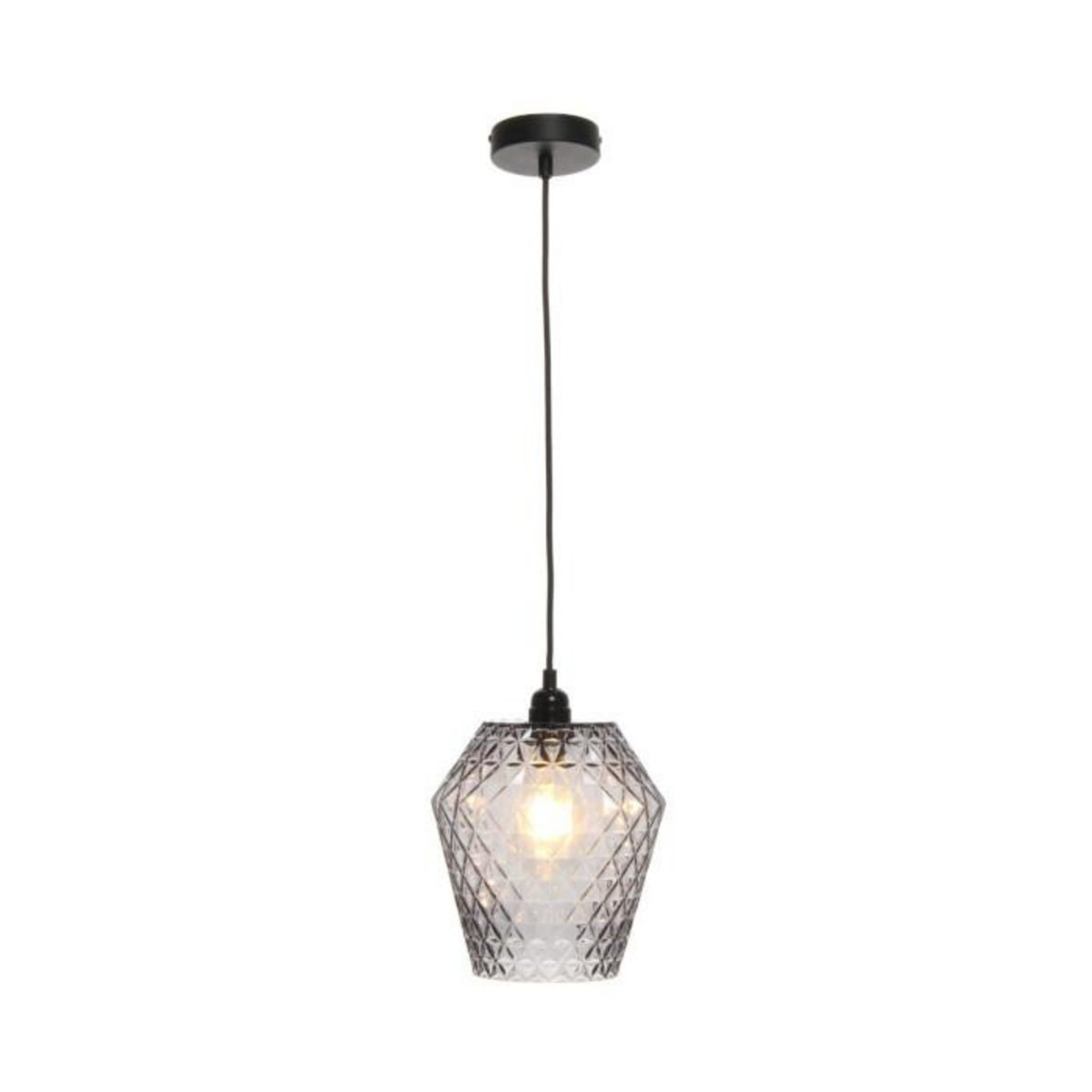 Paris Prix Lampe Suspension Déco  Lumi  27cm Gris