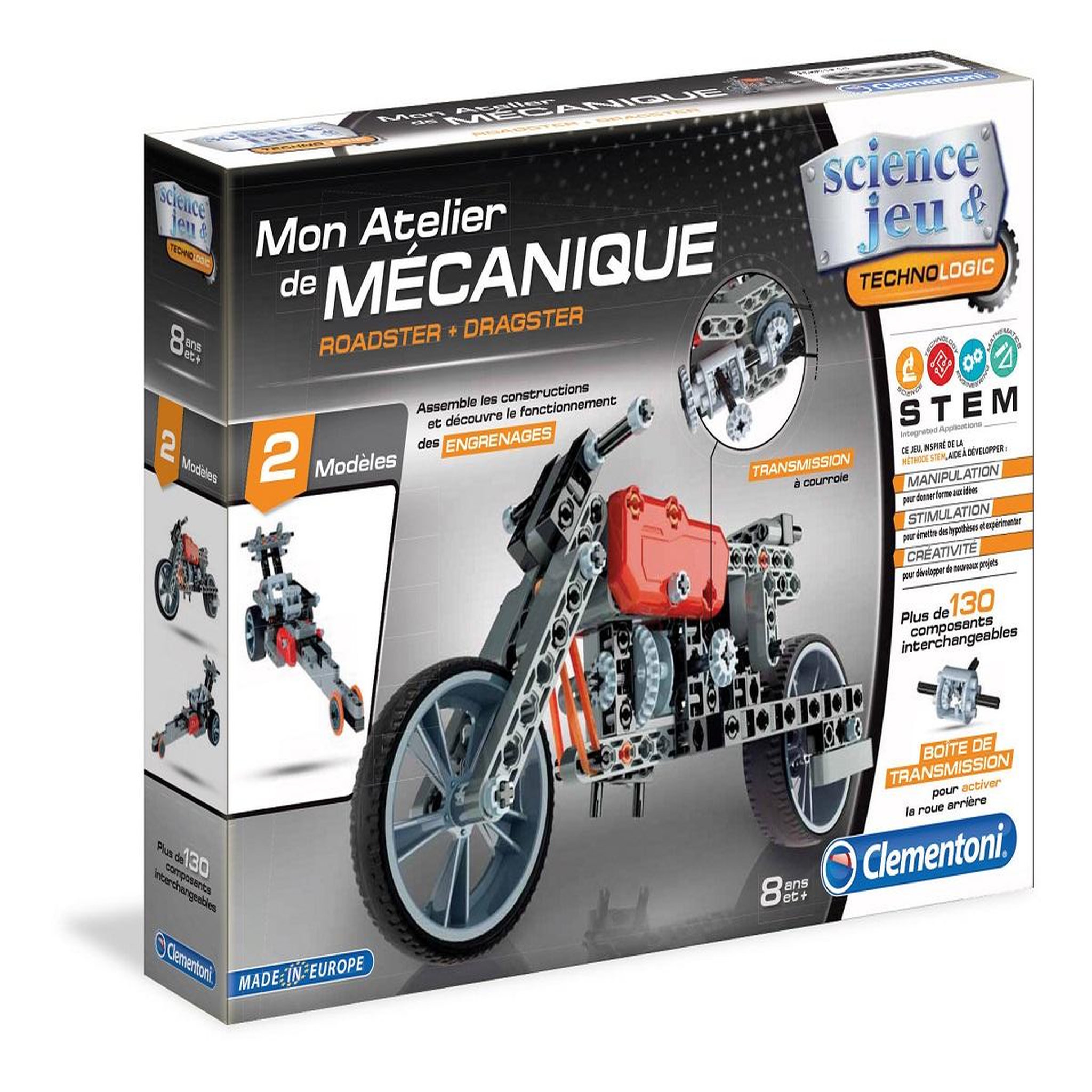 Voir la diapositive 1 : CLEMENTONI Atelier mécanique Buggy & Quad