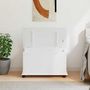 Voir la diapositive 3 : VIDAXL Coffre de rangement et roulettes ALTA blanc 73x39,5x43 cm