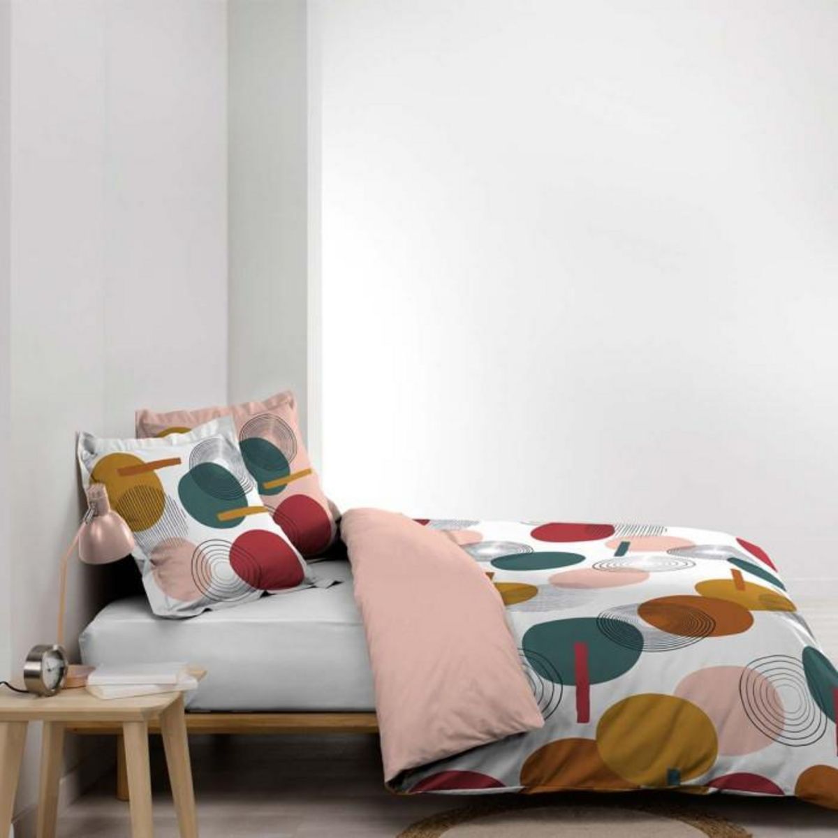 Paris Prix Parure de Lit 3 Pièces  Rollipop  240x220cm Multicolore