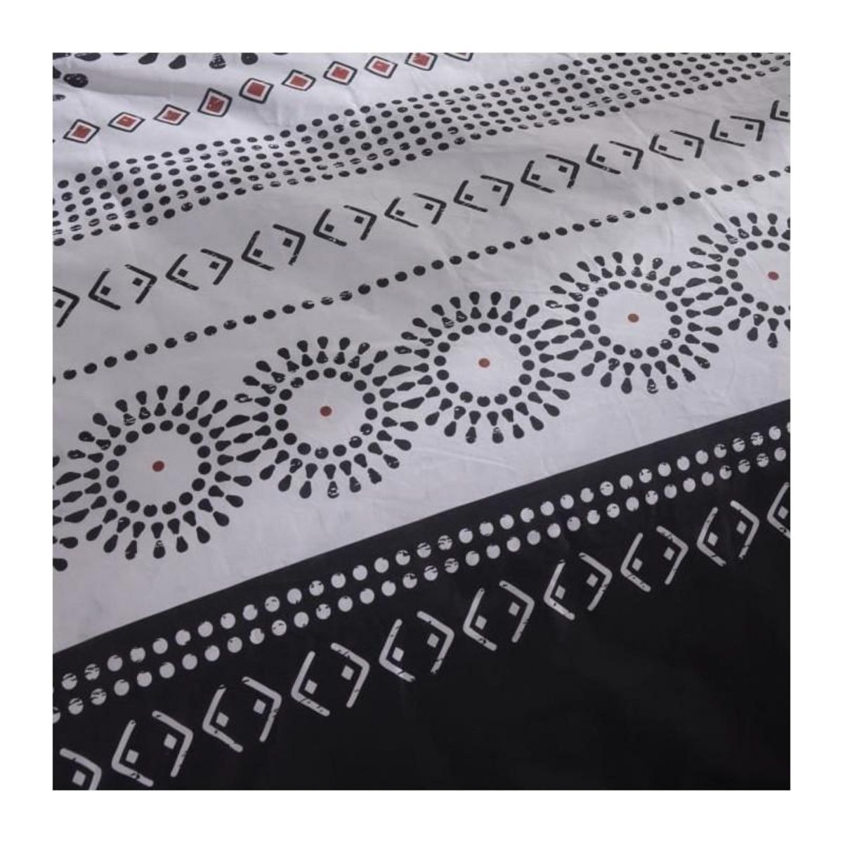 Today Parure de couette - TODAY - Sunshine 17.17 - 240x260cm - 2 personnes - Imprimée - Coton 57 fils