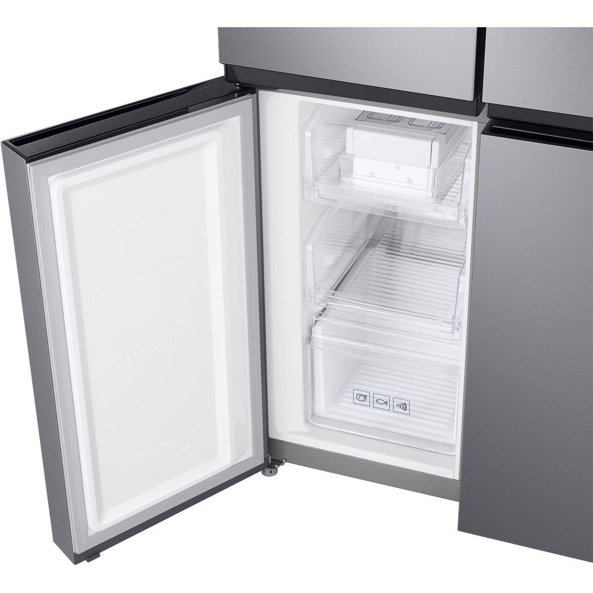 Voir la diapositive 4 : Samsung Réfrigérateur multi portes RF48A401EM9