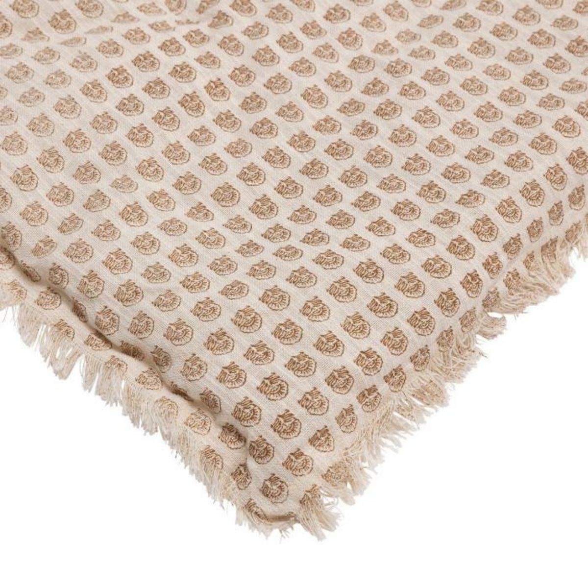 Paris Prix Coussin de Sol Imprimé  Indie  60x180cm Beige