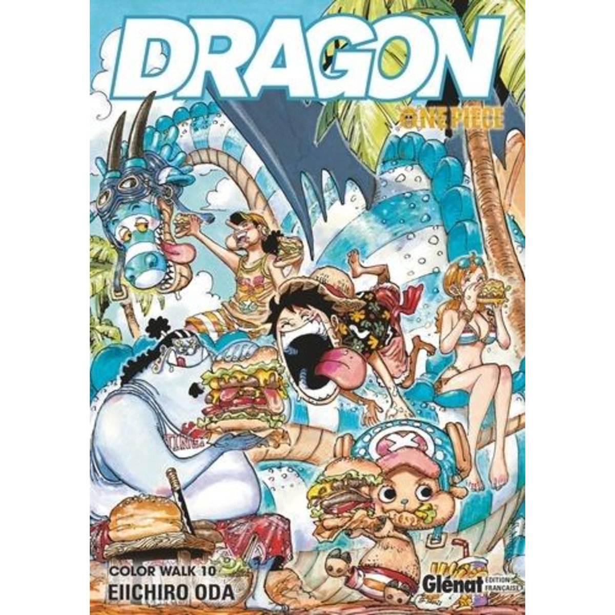 ONE PIECE COLOR WALK TOME 10 : DRAGON, Oda Eiichirô