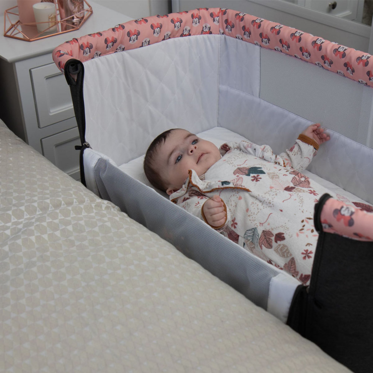 DISNEY NANIA Cododo DODI &ndash; Lit d&rsquo;appoint 2 en 1 &ndash; Ultra confort - Mickey