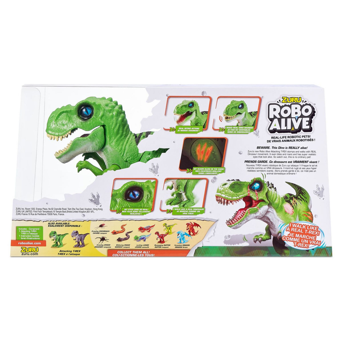 ZURU Robo Alive T-Rex Electrique