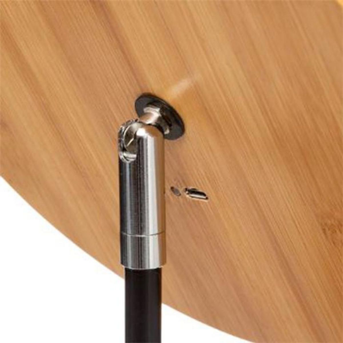 FIVE Miroir de Salle de Bain  Led Bambou  31cm Naturel