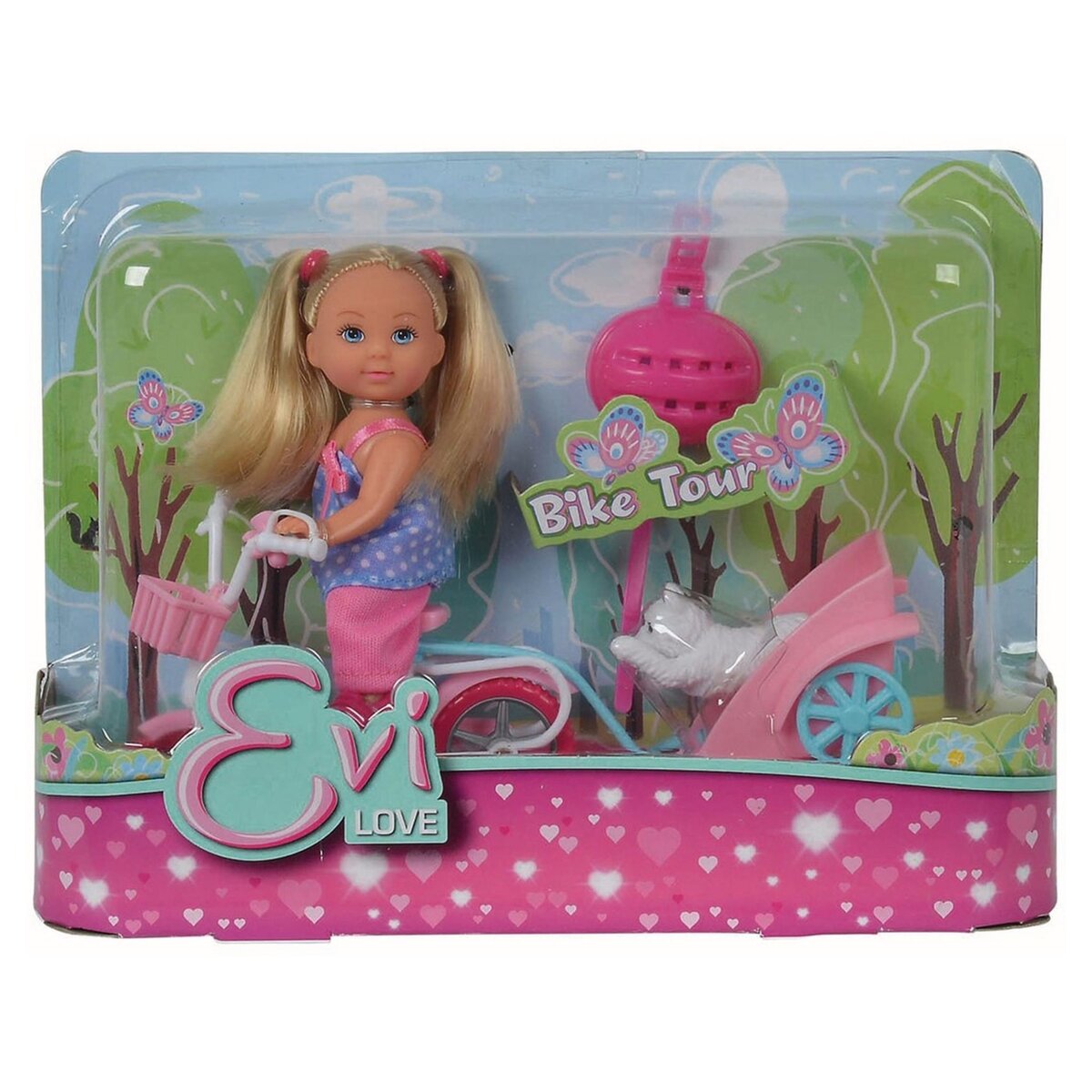 SMOBY Tour de vélo Evi love