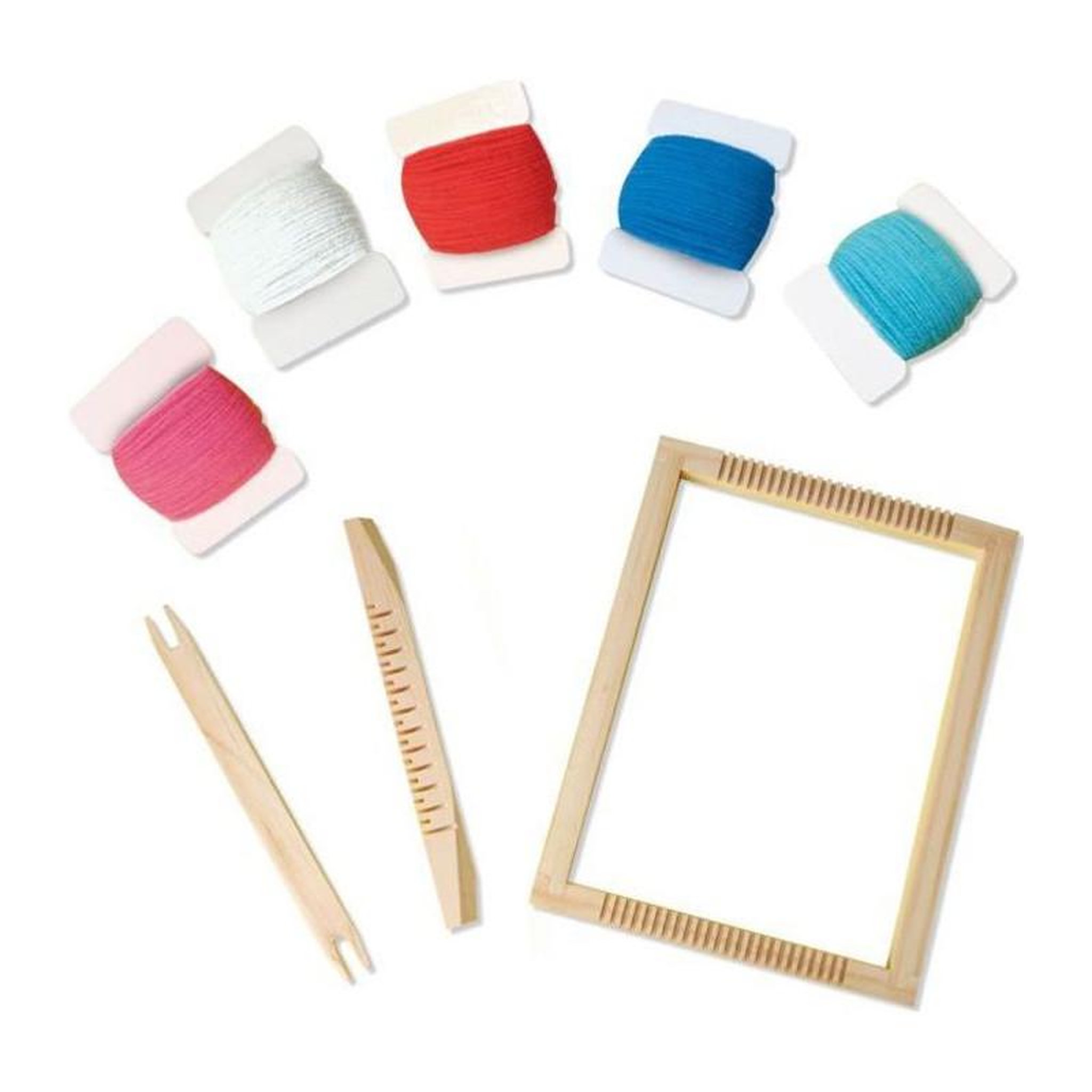 SES Creative SES CREATIVE Jeu de Tissage - Avec fils de differentes couleurs