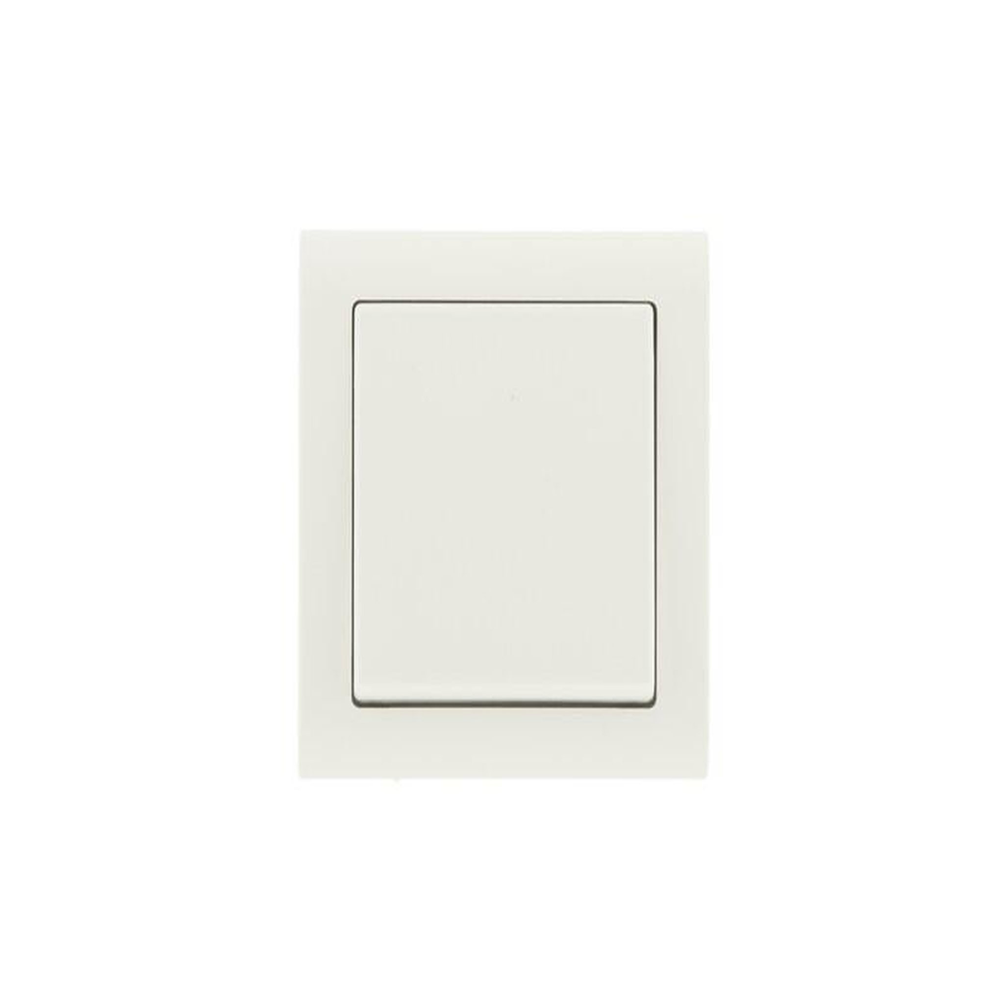 ZENITECH Poussoir saillie complet Besto, blanc