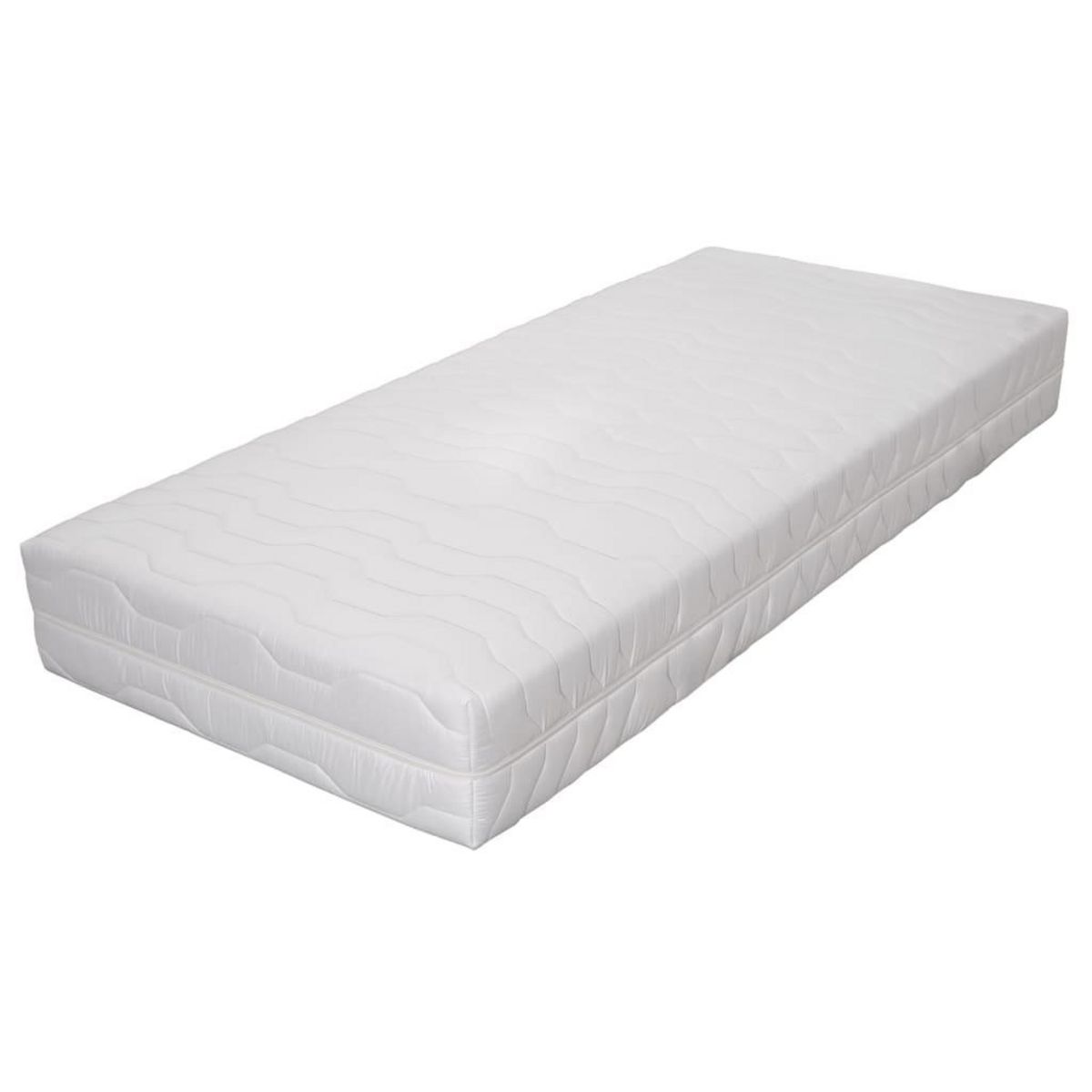 VIDAXL Matelas 90 x 200 cm 7 zones Ressort ensache 20 cm H2