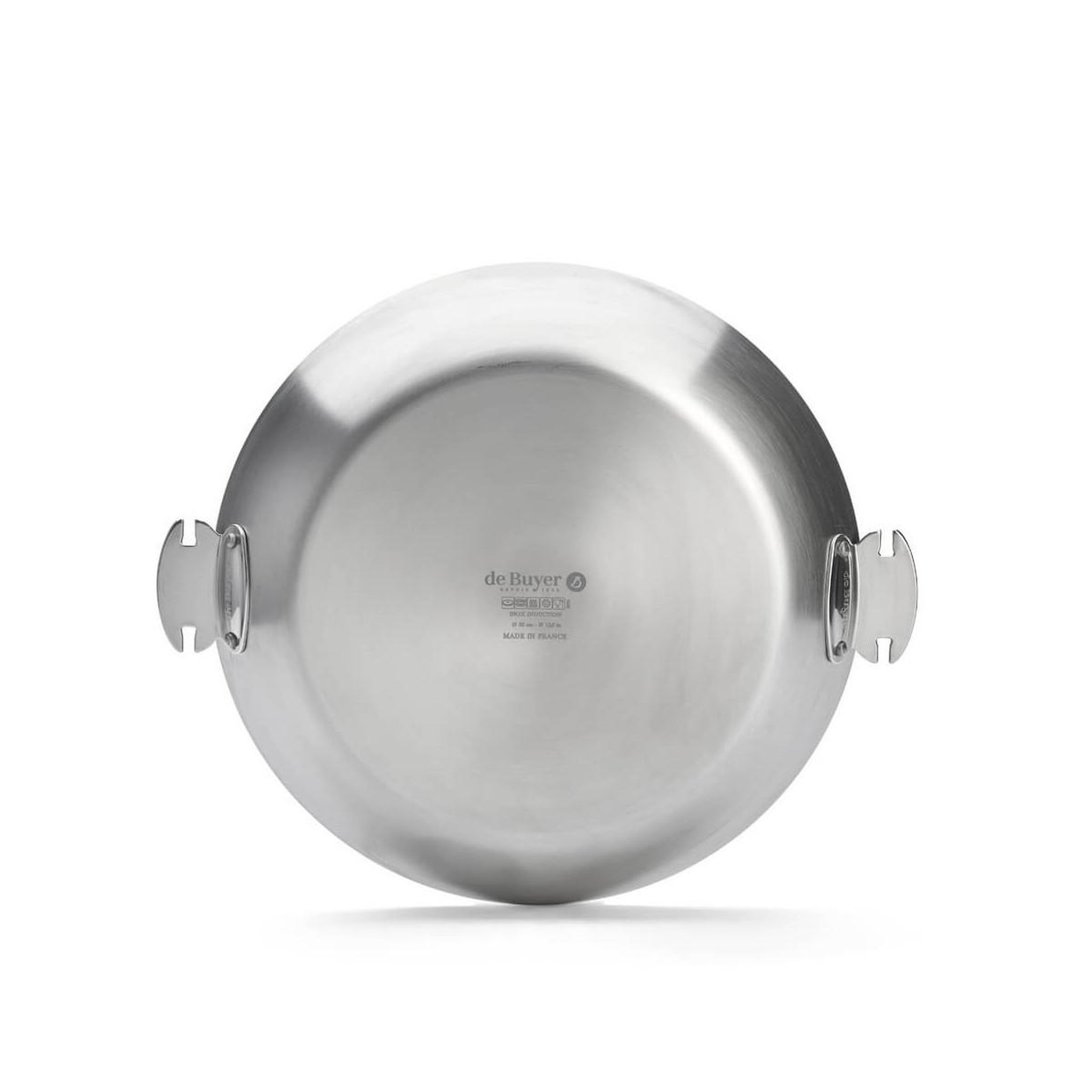 Voir la diapositive 2 : De buyer Poêle inox amovible 32cm - 3663.32