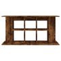 Voir la diapositive 4 : VIDAXL Support pour aquarium chêne fumé 120x40x60 cm bois d ingénierie