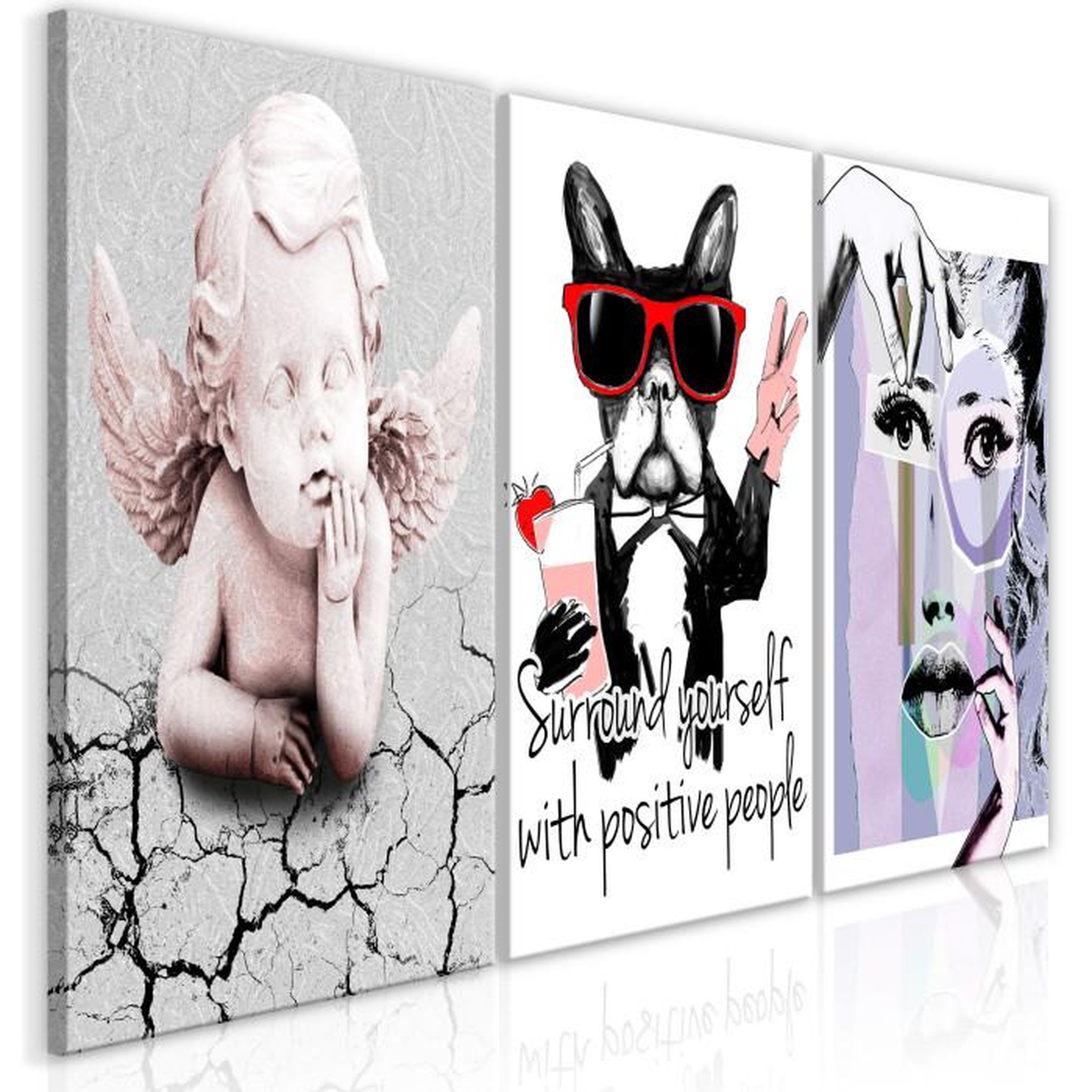 Paris Prix Tableau Imprimé  Portraits Collection. Coloris disponibles : Multicolore
