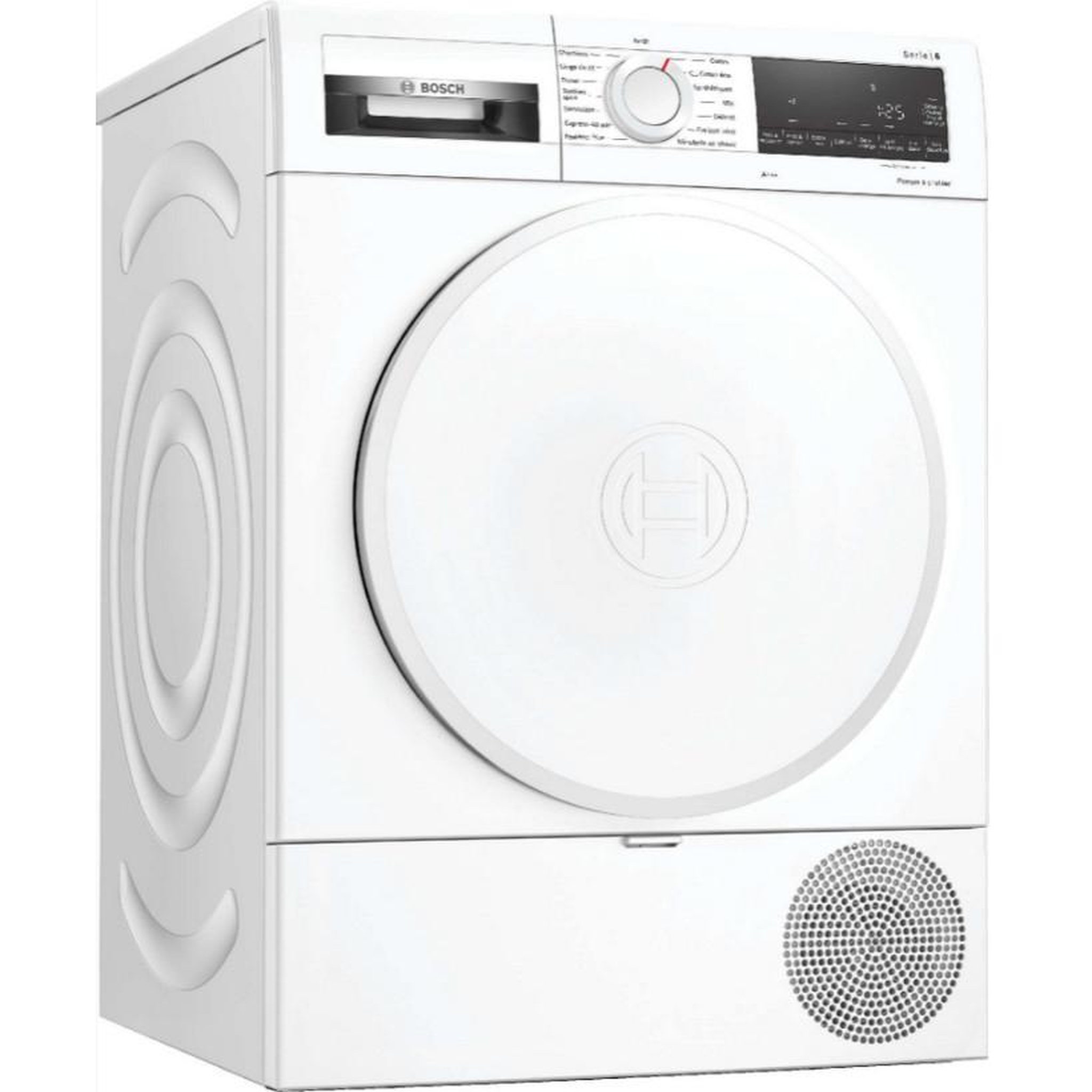 Voir la diapositive 1 : BOSCH Sèche-linge 60cm 8kg - WQG233D0FR