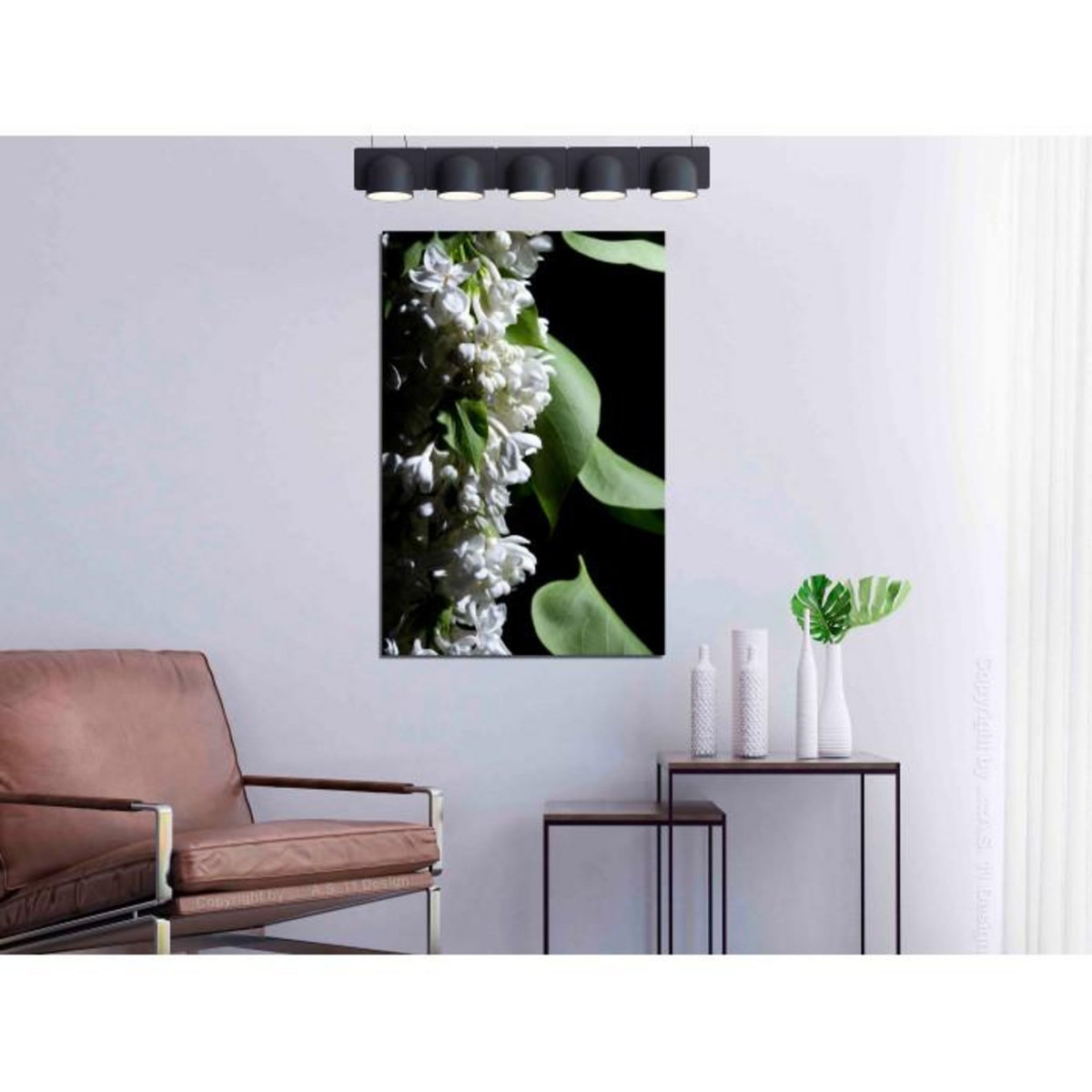 Paris Prix Tableau Imprimé  Lilacs Detail