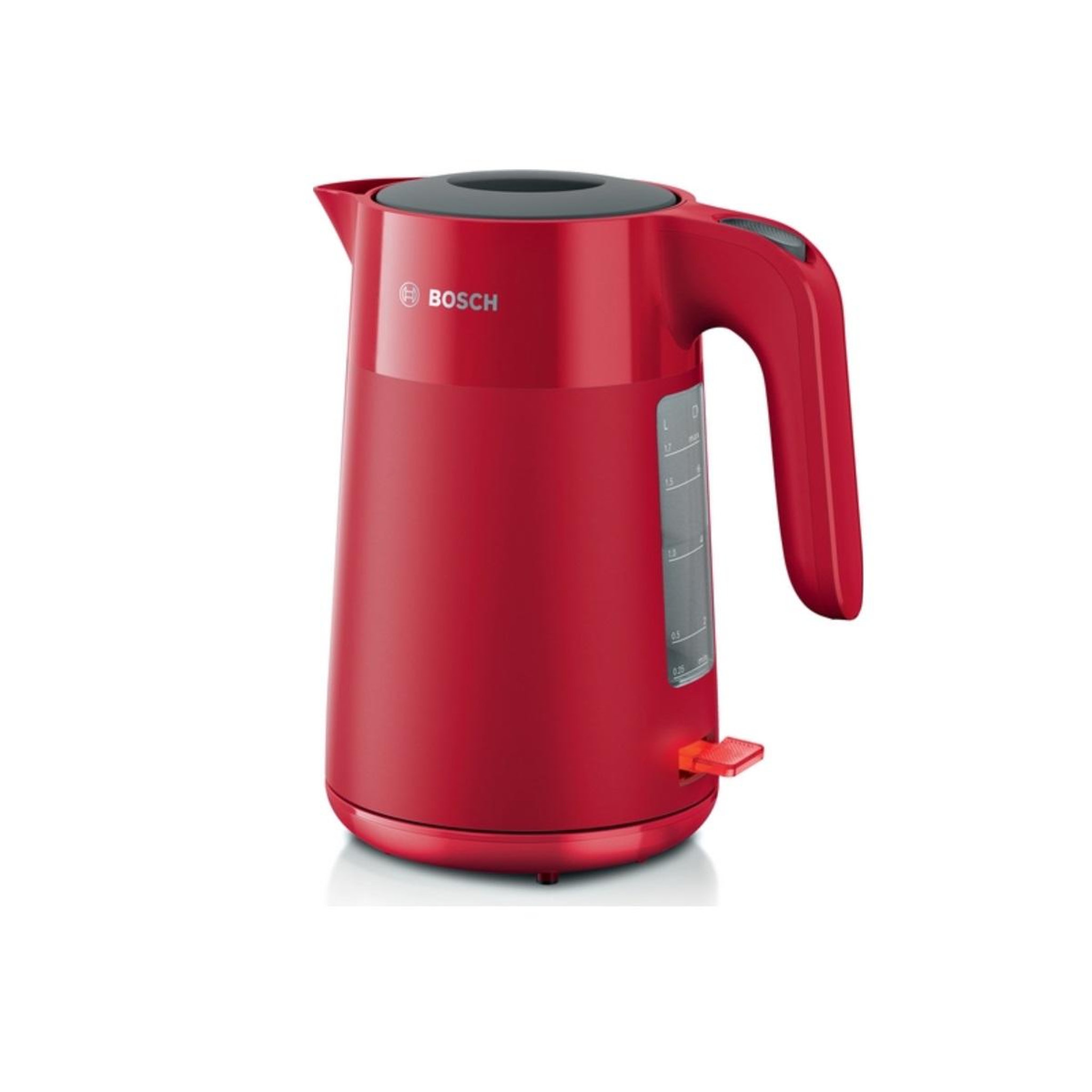 BOSCH Bouilloire électrique 1.7l 2400w rouge - twk2m164