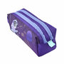 Voir la diapositive 4 : AUCHAN Trousse 2 compartiments violette Cosmocat