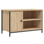 Voir la diapositive 2 : VIDAXL Meuble TV Chene sonoma 80x40x50 cm Bois d'ingenierie