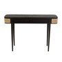 Voir la diapositive 4 : Paris Prix Console 2 Tiroirs en Bois  Molly  120cm Noir & Beige
