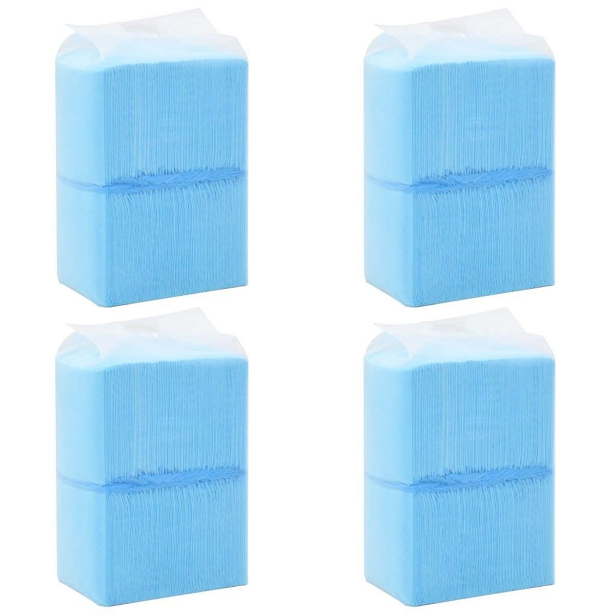 VIDAXL Tapis d'hygiene pour chiens 400 pcs 45 x 33 cm Tissu non tisse