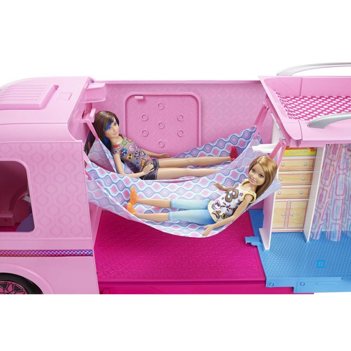 BARBIE Le camping car transformable de Barbie