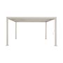 Voir la diapositive 3 : SWEEEK Pergola bioclimatique aluminium et acier lames orientables 4x3m Palace