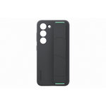 Samsung Coque S23 Silicone avec laniere Noir