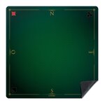 Blackrock Editions Tapis de cartes prestige vert 60 x 60 cm