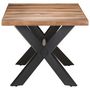 Voir la diapositive 3 : VIDAXL Table de salle a manger 180x90x75 cm Bois avec finition miel