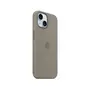 APPLE Coque iPhone 15 MagSafe silicone Argile