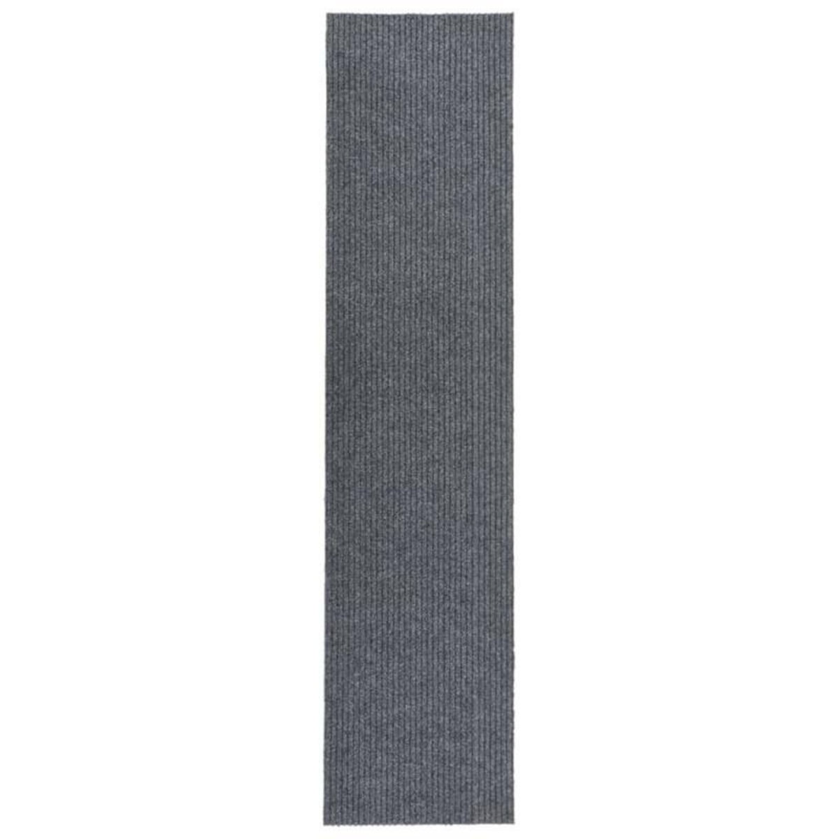 VIDAXL Tapis 100x450 cm Gris