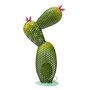 Voir la diapositive 1 :  Cactus solaire 6 LED blanches