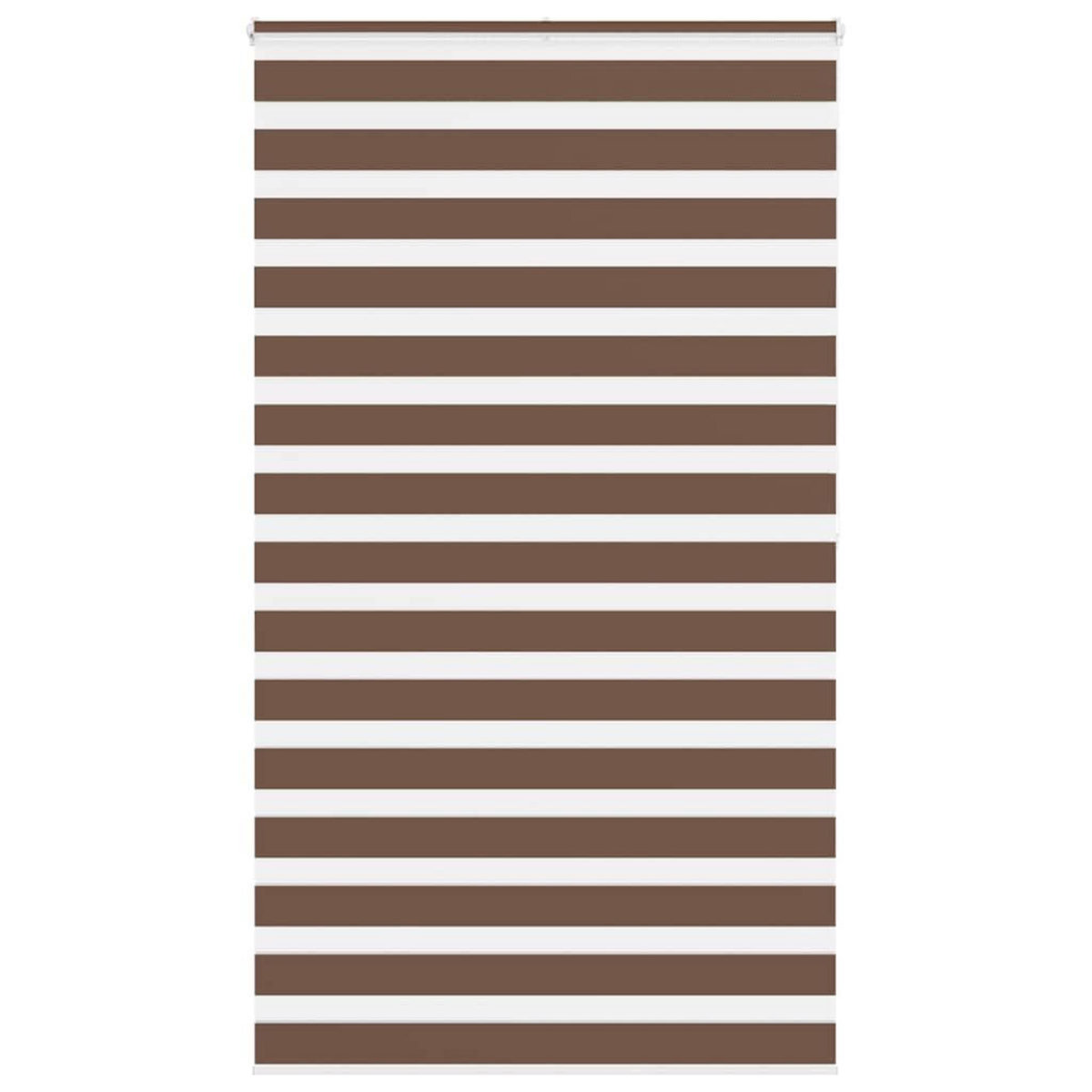 VIDAXL Store zebre marron 125x200cm largeur du tissu 120,9cm polyester