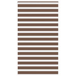 VIDAXL Store zebre marron 125x200cm largeur du tissu 120,9cm polyester