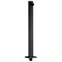 Voir la diapositive 3 : VIDAXL Bras de support de douche Carre Inox 201 Noir 40 cm