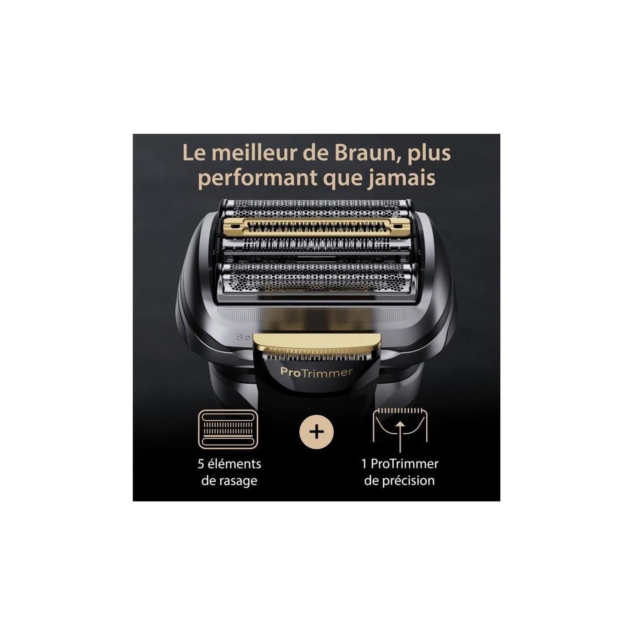Voir la diapositive 5 : BRAUN Rasoir électrique rechargeable - 9560cc