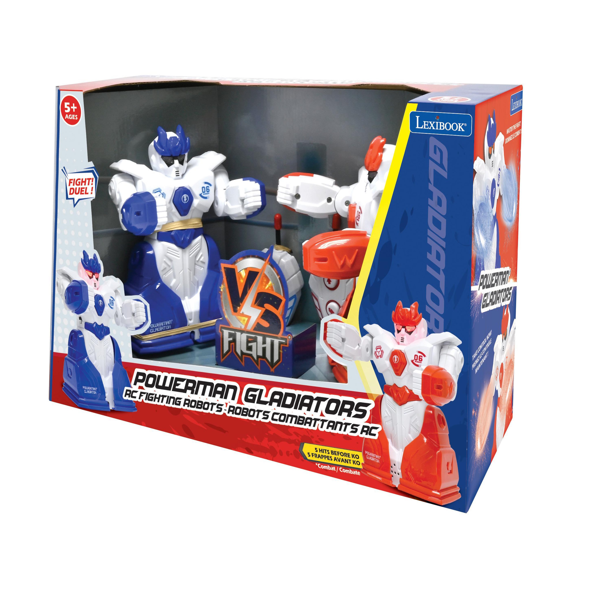 Voir la diapositive 6 : Lexibook POWERMAN GLADIATOR Robots combattants avec télécommande