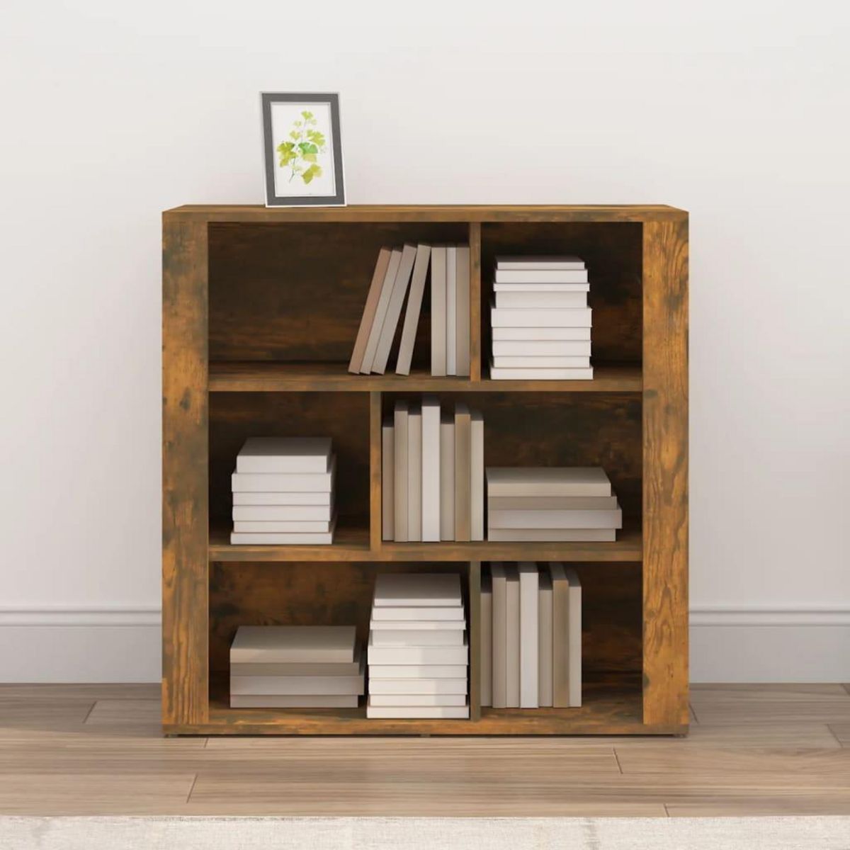 VIDAXL Buffet Chene fume 80x30x80 cm Bois d'ingenierie