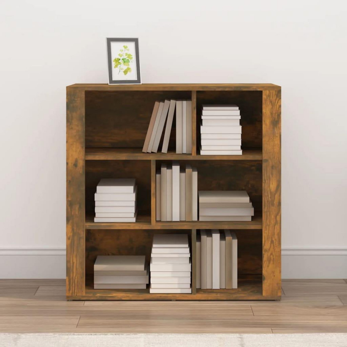 VIDAXL Buffet Chene fume 80x30x80 cm Bois d'ingenierie