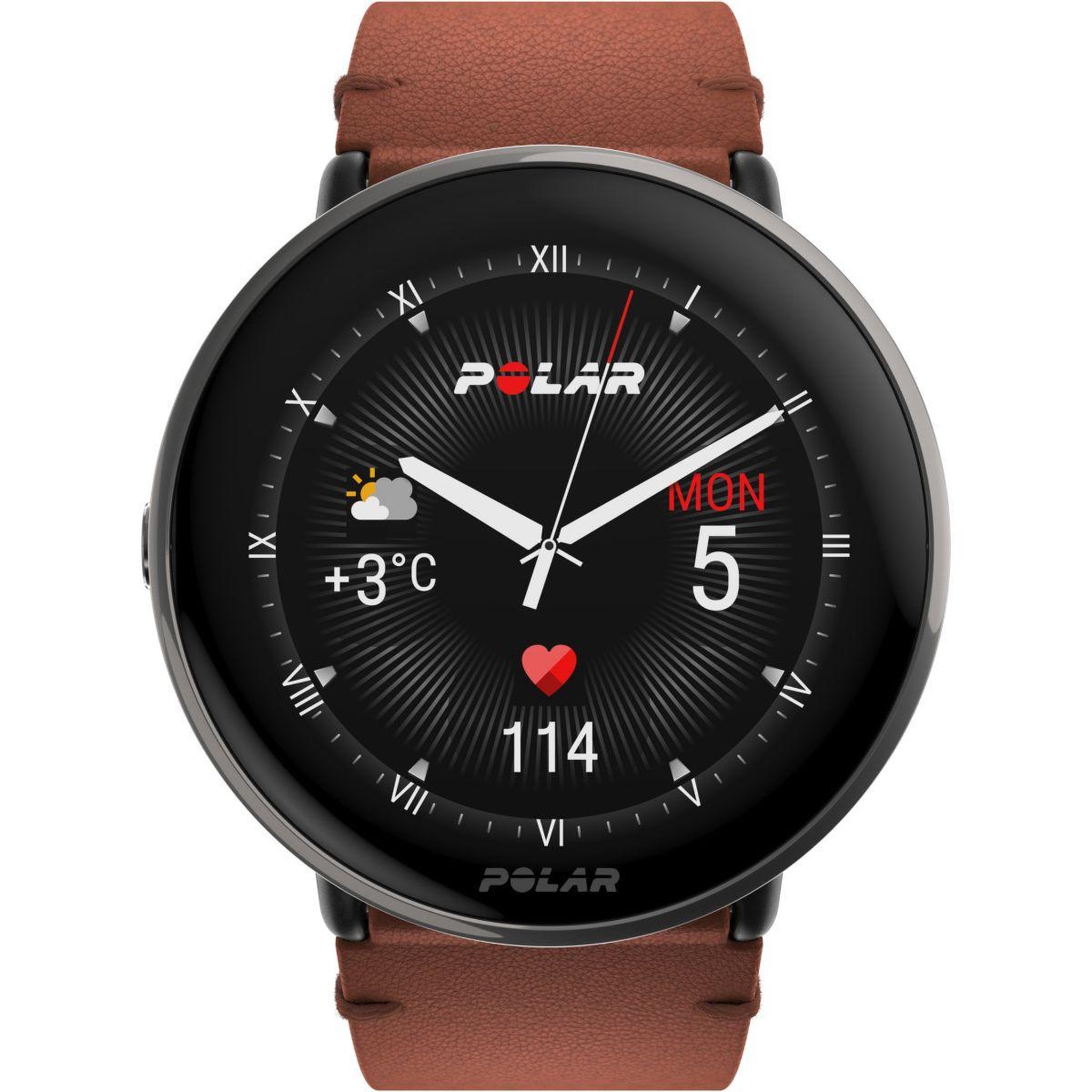 Voir la diapositive 4 : POLAR Montre sport Ignite 3 Titanium M-L