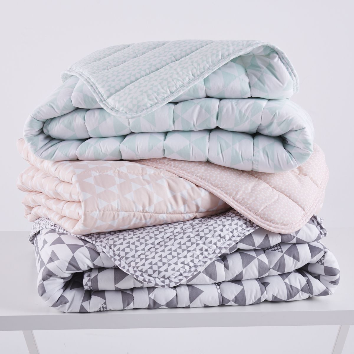 Couette imprimée tempérée polycoton MILENA