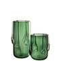 Voir la diapositive 2 : Paris Prix Vase Design en Verre  Drippy  33cm Vert