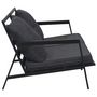 Voir la diapositive 5 : VIDAXL Salon de jardin 5 pcs avec coussins Aluminium Gris fonce